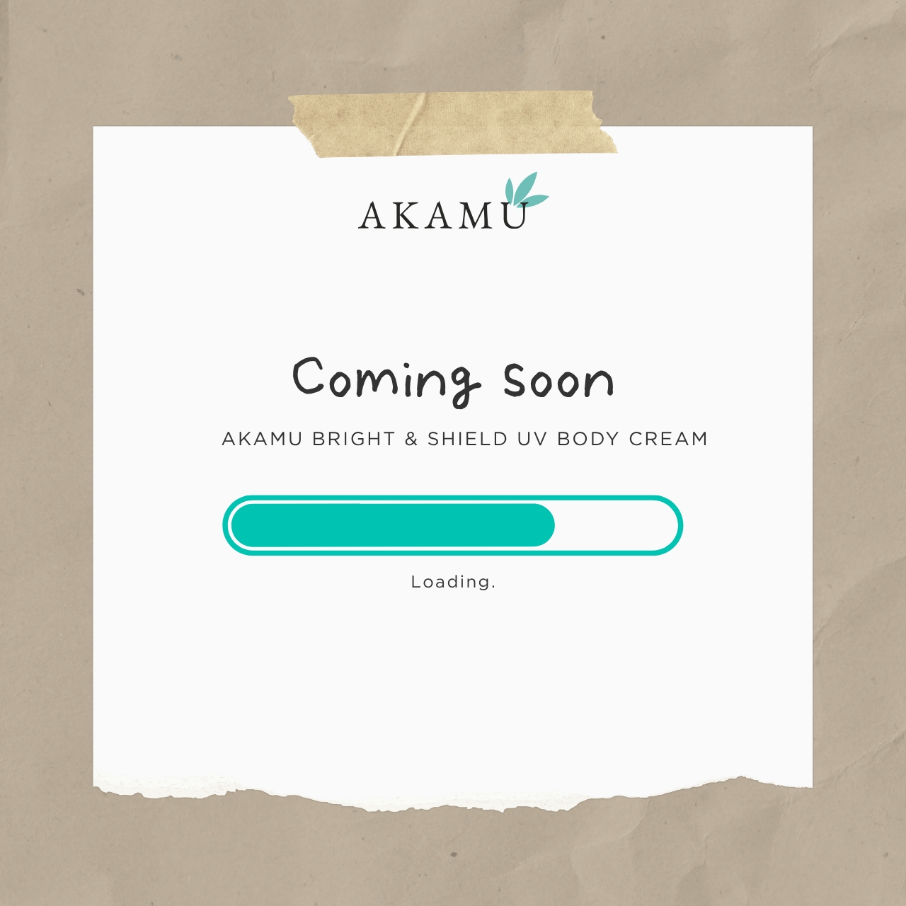 AKAMU BRIGHT & SHIELD UV BODY CREAM